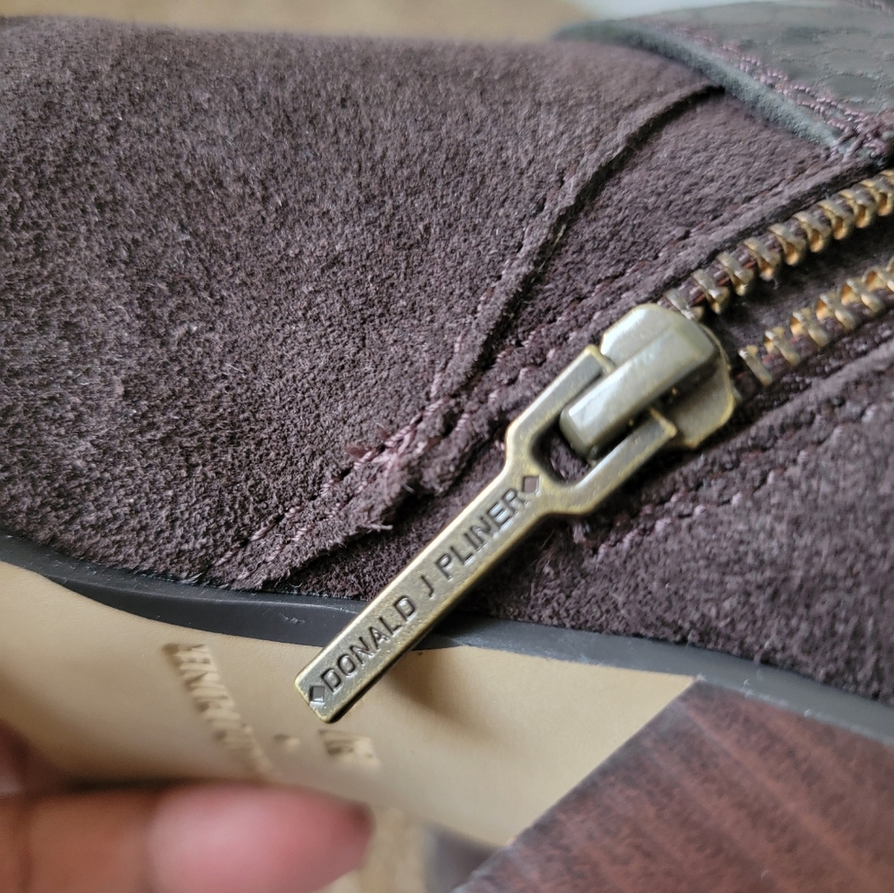 Donald J Pliner Selita 8M Suede Booties - Picture 9 of 9